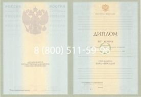 Купить диплом специалиста с приложением образца 2003-2009 годов в 